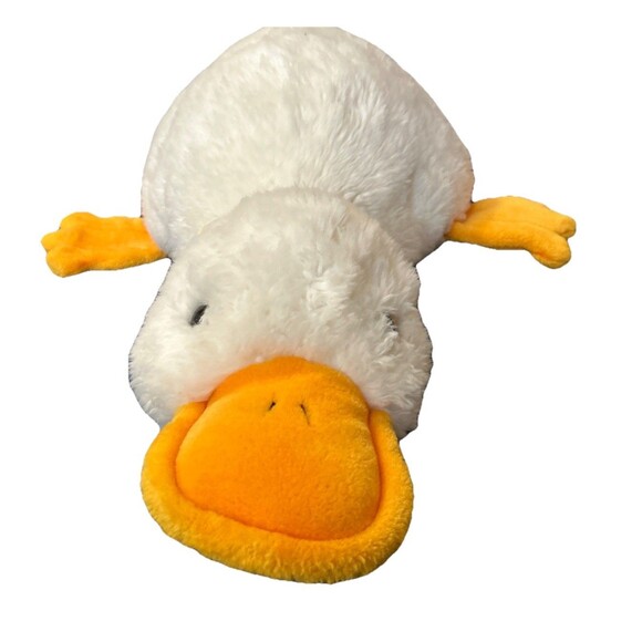 BIG Walmart Duck Platypus Plush Lying Down Floppy Stuffed Animal 27" - Picture 3 of 8
